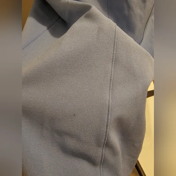 BHLDN Anthropologie NWT Sweatheart Crepe Midi Sky Blue Dress Sz L - Picture 8 of 13